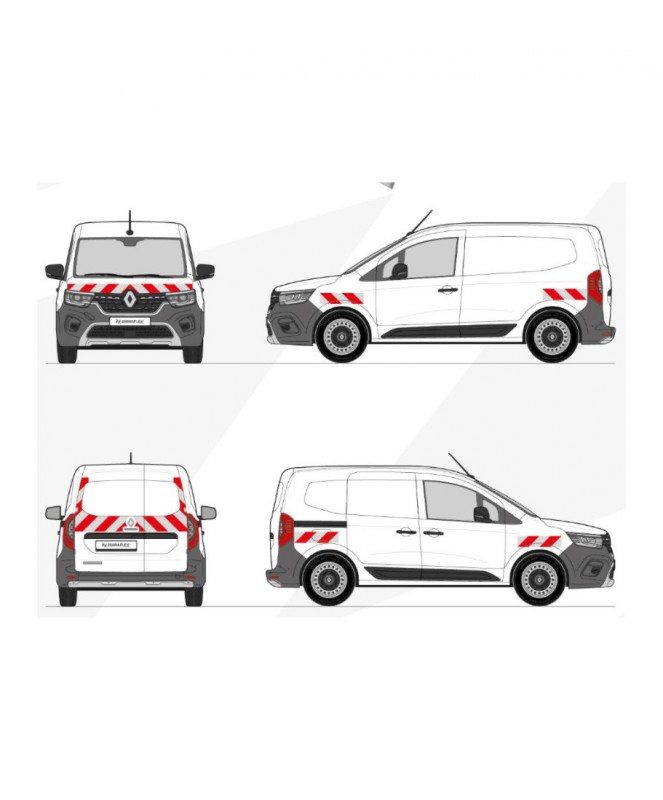 Kit prédécoupé standard Kangoo-Clinique Remorque-17
