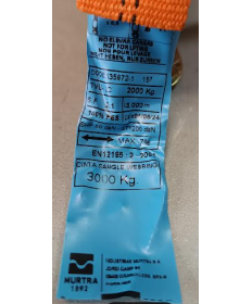 Sangle 35MM 5M cliq 2 crochets 2 tonnes