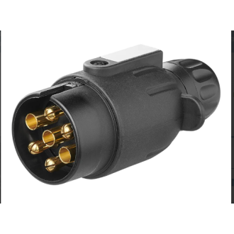 Fiche 7-pôles PVC avec aimant