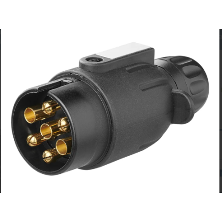 Fiche 7-pôles PVC avec aimant