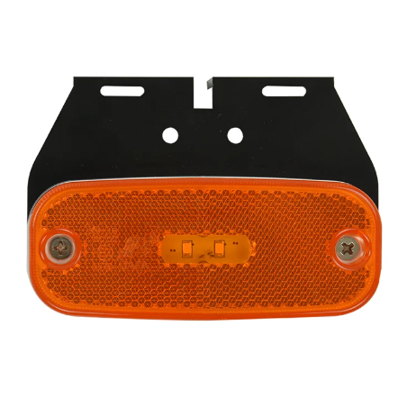 Feu de position latéral 10-30V orange 110x45mm LED avec support