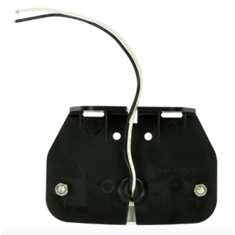 Feu de position latéral 10-30V orange 110x45mm LED avec support - Clinique Remorque - 17