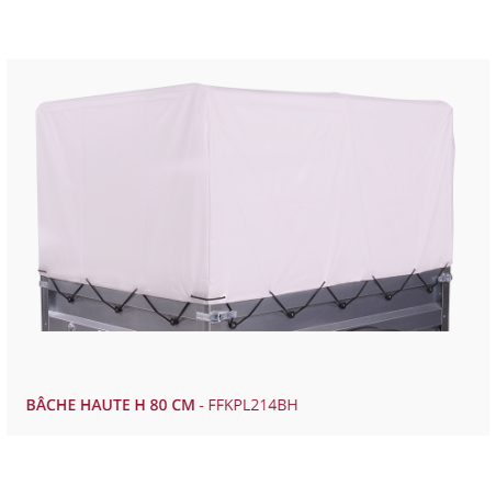 Bâche Sorel haut 210x129x80cm