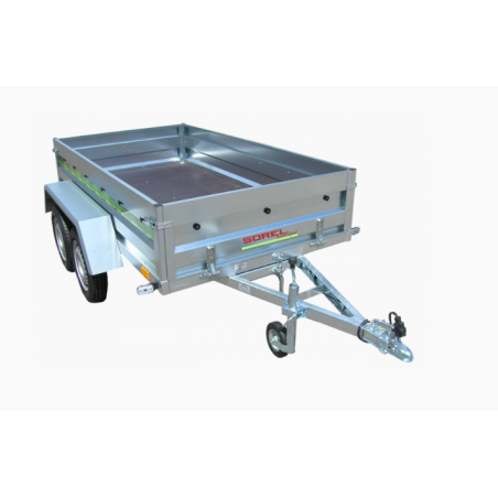 Remorque Sorel R253-2 Rustique double essieux