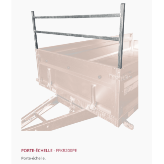 Porte échelle remorque sorel r 200