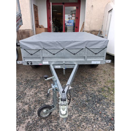 Bâche pour remorque 250x142 cm avec sandow