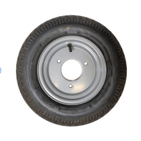 Roue complète 350x8 - 4 PLYS - 3 trous ERKA - déport 0 - 46N