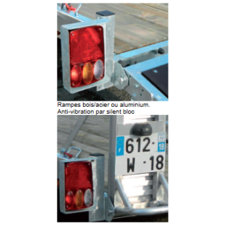 porte engin ecim PEGD 15 TA 130 AF - Clinique Remorque 17