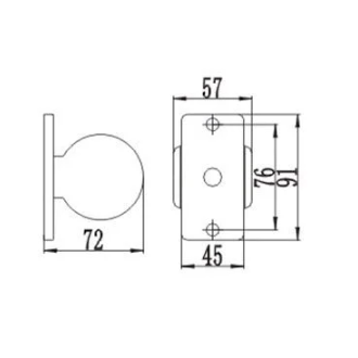 Feu arrière gauche LED 7 fonctions 12V – AJBA FP61 LED