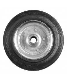 Roulette roue jockey jante acier de 160 pneu caoutchouc- Clinique Remorque-17