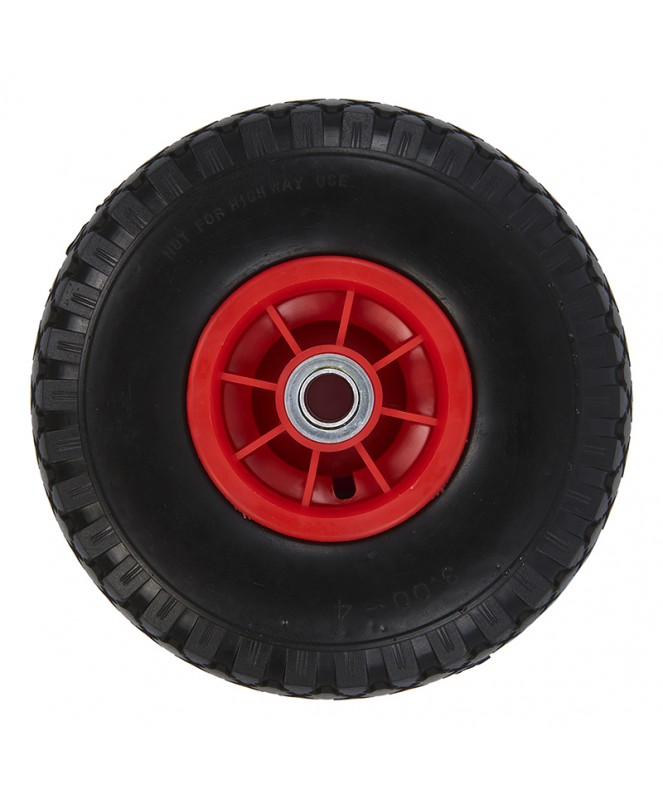 Roulette roue jockey jante plastique avec pneu PU