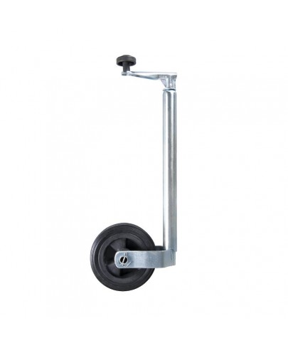Roue jockey pour remorque 34mm