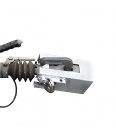 Antivol tête d'attelage pour remorque 110x110mm- Clinique Remorque- 17