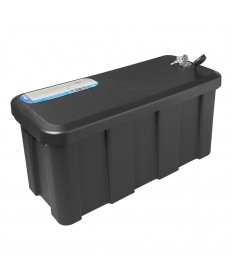 Coffre de rangement pour remorque en plastique 25L- Clinique Remorque- 17