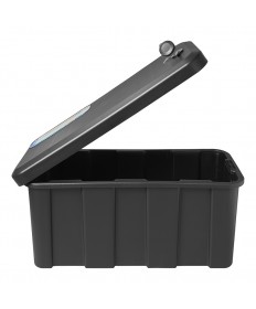 Coffre de rangement pour remorque en plastique 25L- Clinique Remorque- 17